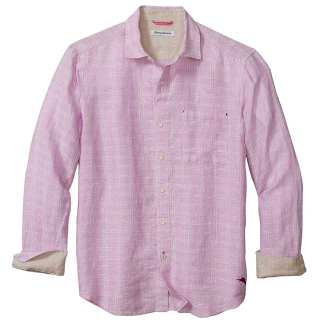 Tommy Bahama Ventana Plaid Linen Shirt - ST325395