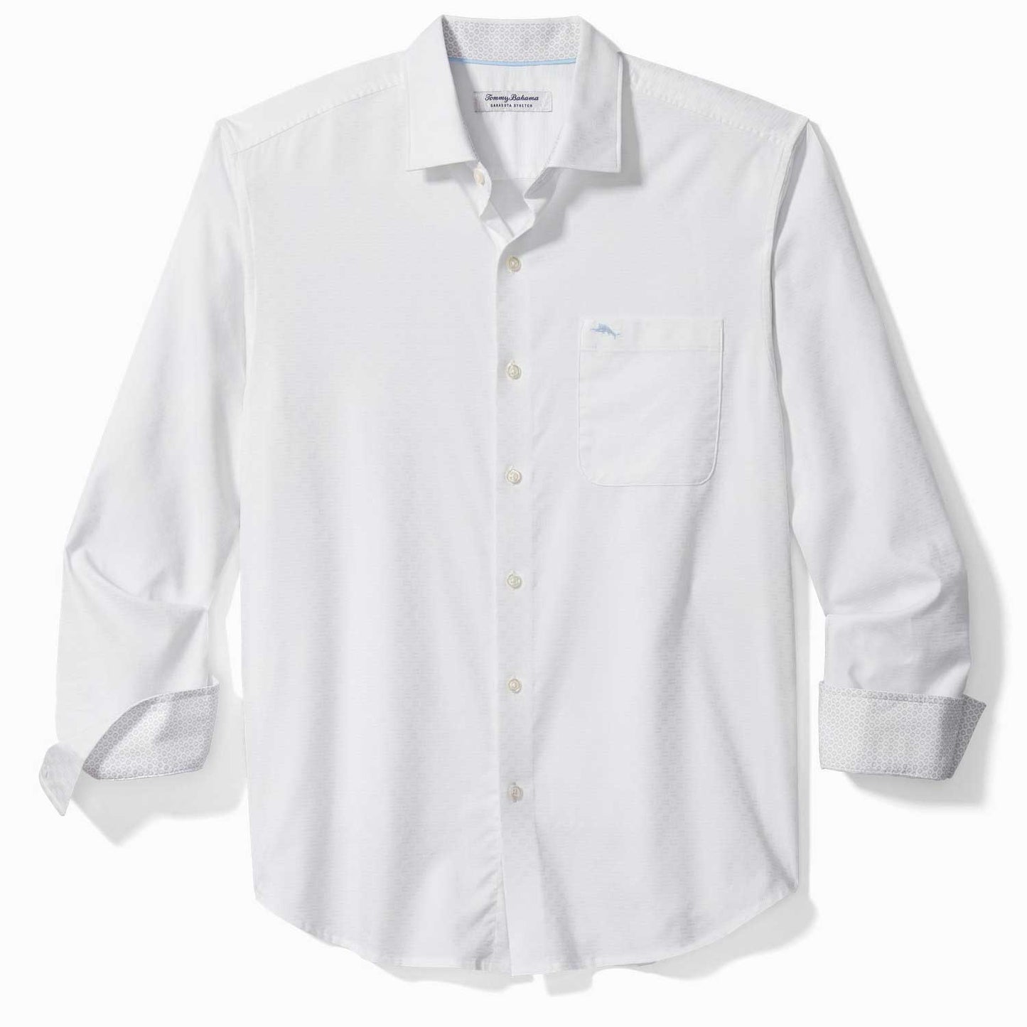 Tommy Bahama Sarasota Stretch Ventura Isles IslandZone Stripe Shirt