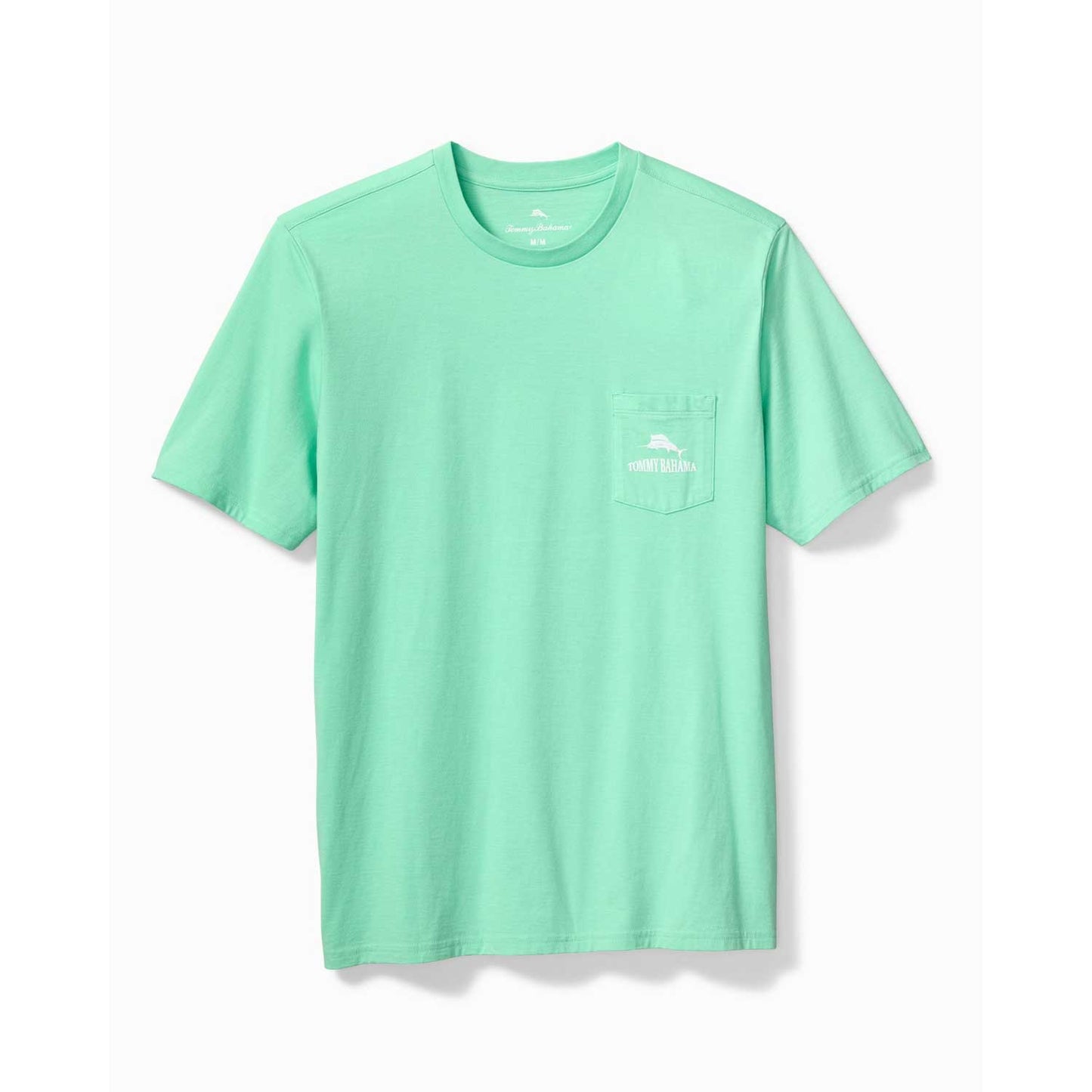 Tommy Bahama Starting Lineup Pocket Graphic T-Shirt - Gentle Breeze Heather