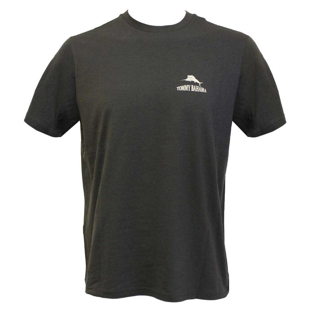 Tommy Bahama Shell On Wheels Short Sleeve T-Shirt - Coal