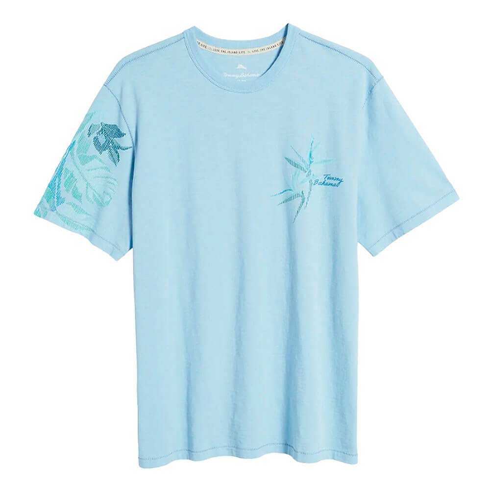 Tommy Bahama Blurred Vines Lux T-Shirt - Chambray Blue – BeachToBlvd