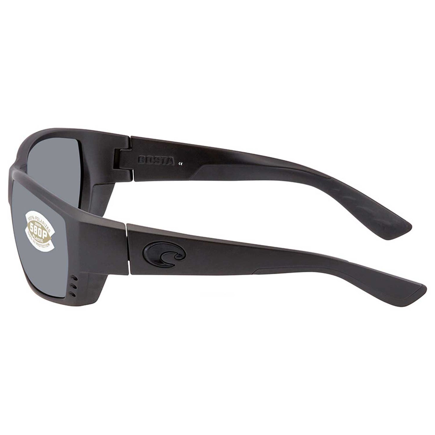 Costa Sunglasses Tuna Alley - Blackout Gray Frame w/ Gray Lens