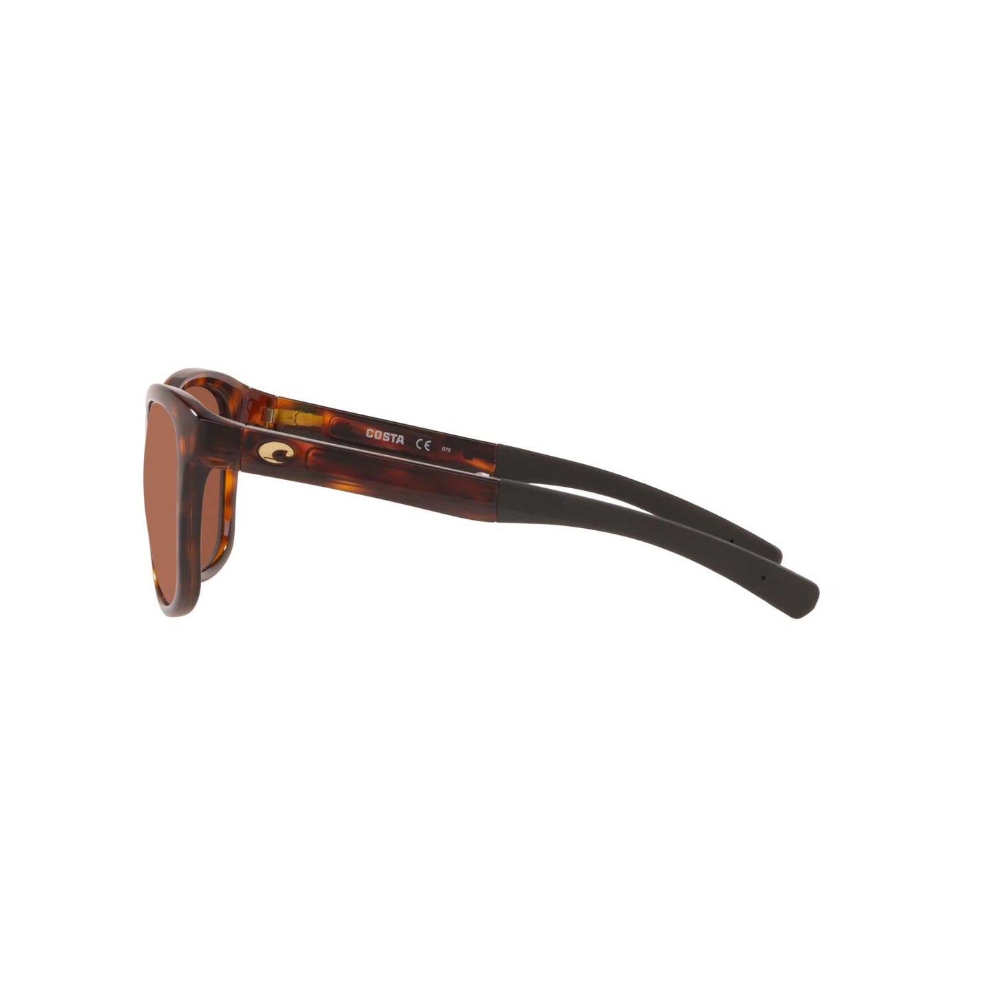 Costa Sunglasses Vela - Shiny Tortoise Frame W/ Copper Lens
