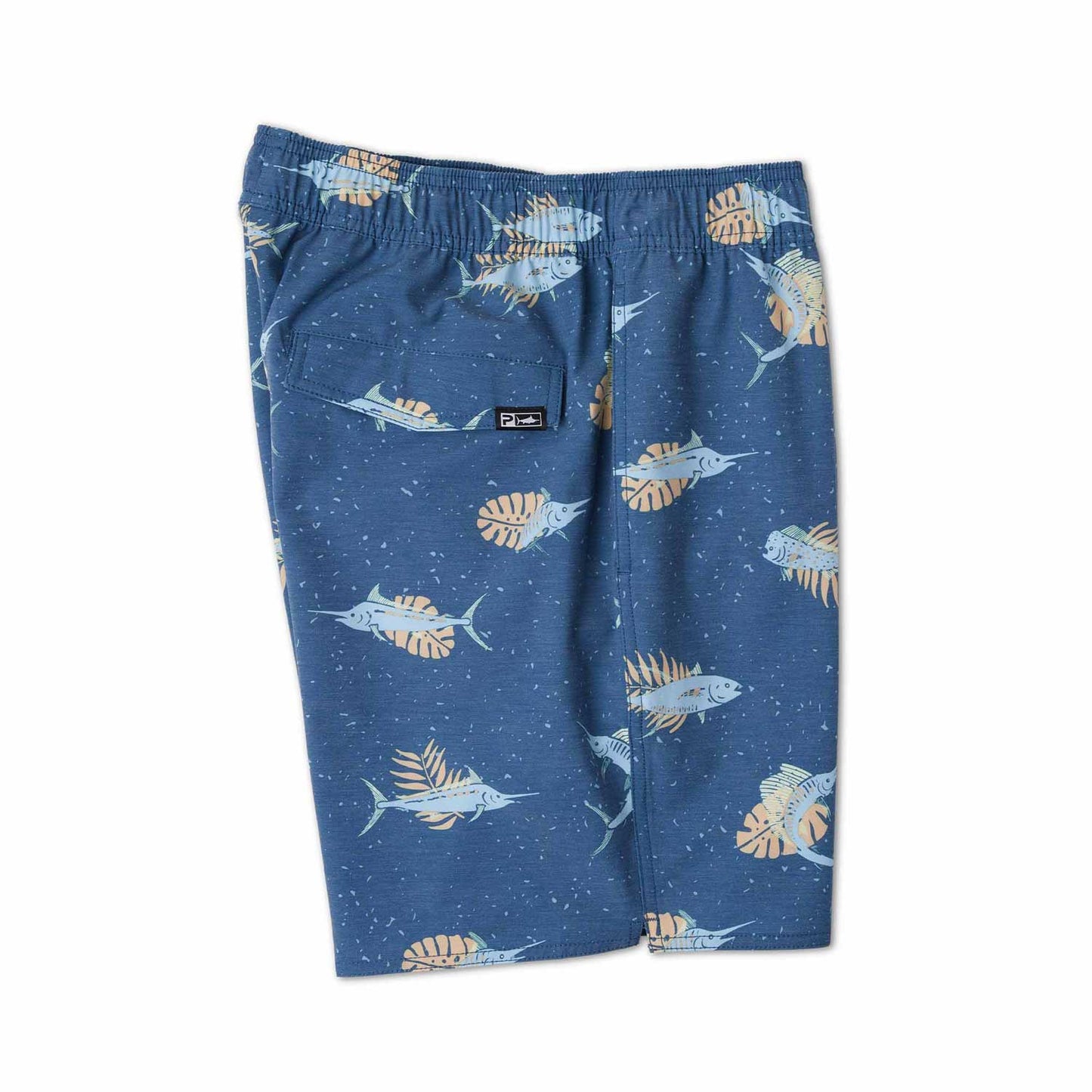 Pelagic The Dockside 18" Elastic Waist Boardshorts