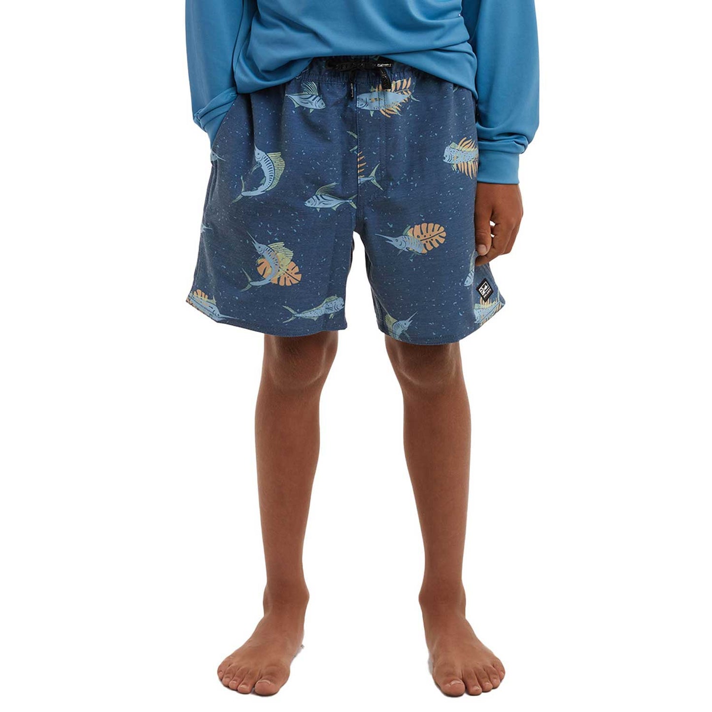 Pelagic Youth Dockside Elastic Waist Boardshorts