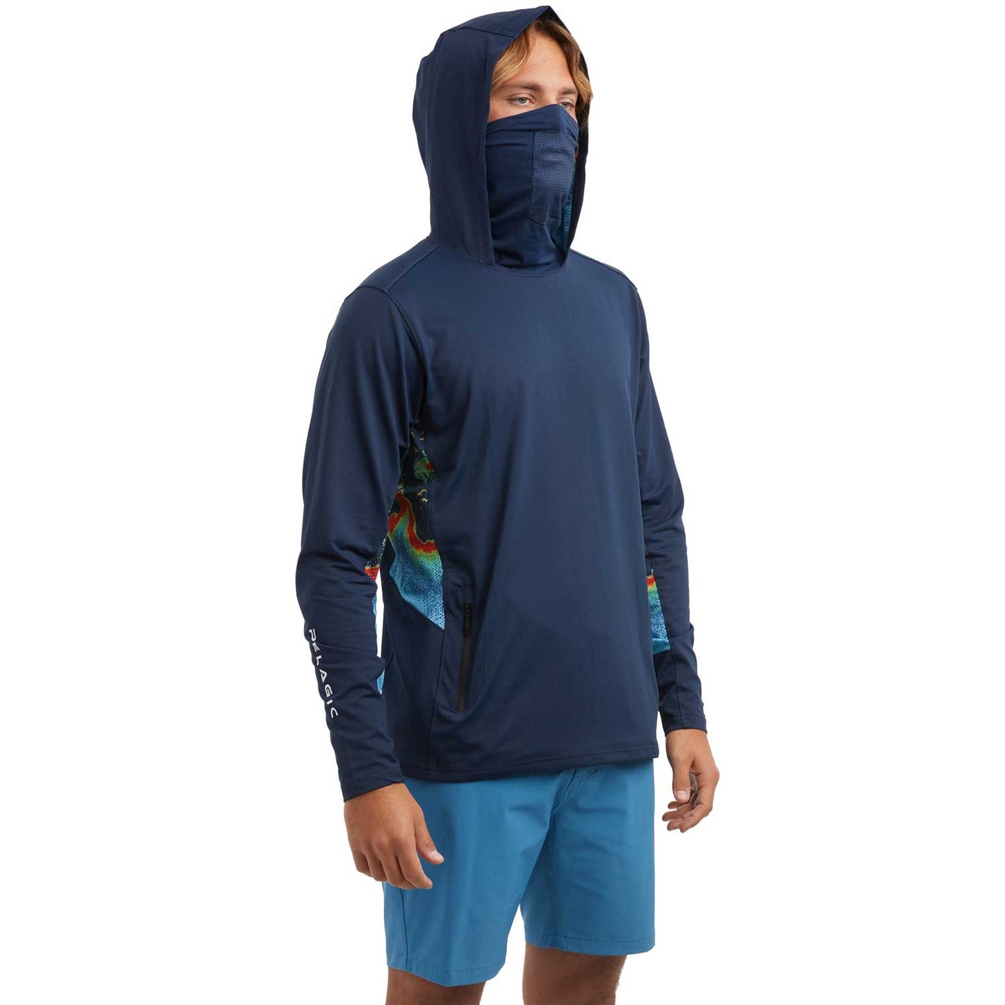 Pelagic Exo-Tech Hooded Fishing Shirt Long Sleeve and Hooded