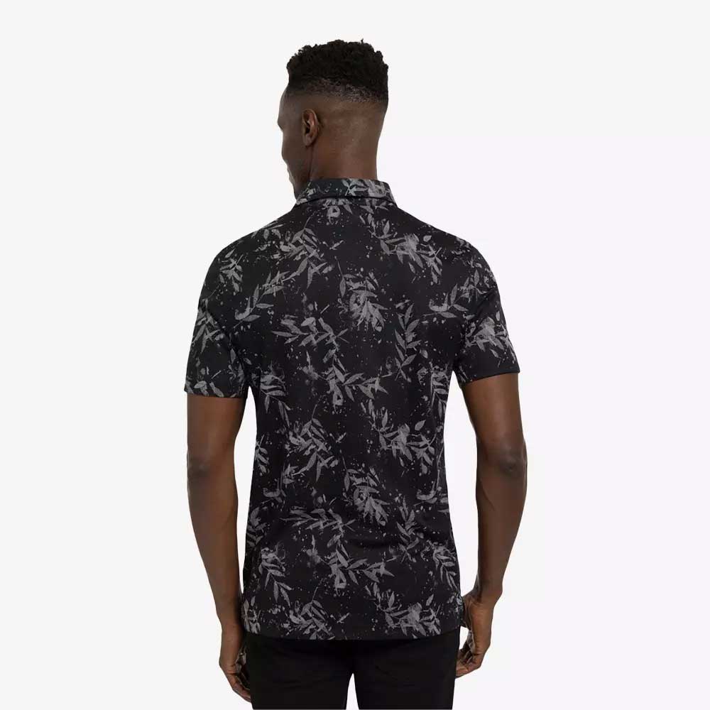 Travis Mathew The Riegel Men's Golf Polo Shirt - Black