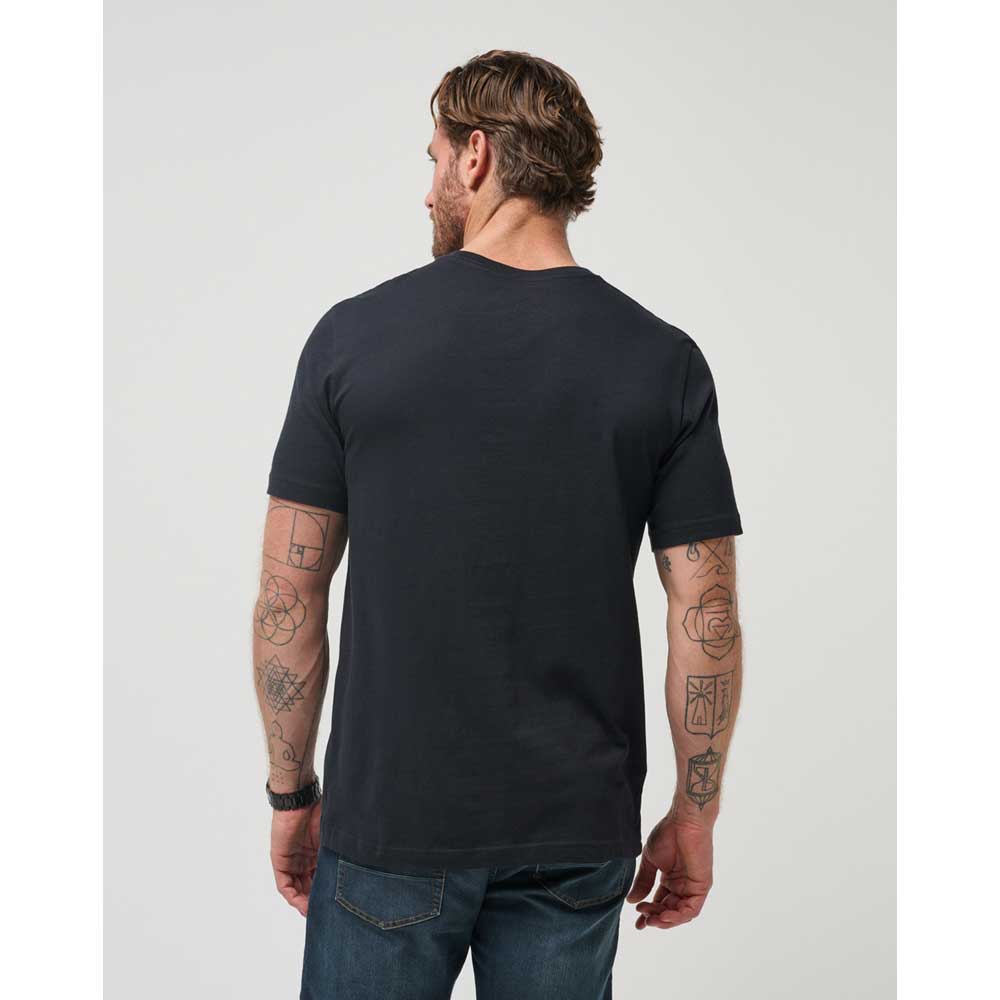 Travis Mathew 5 K Day Men's Cotton Golf T-Shirt - Black