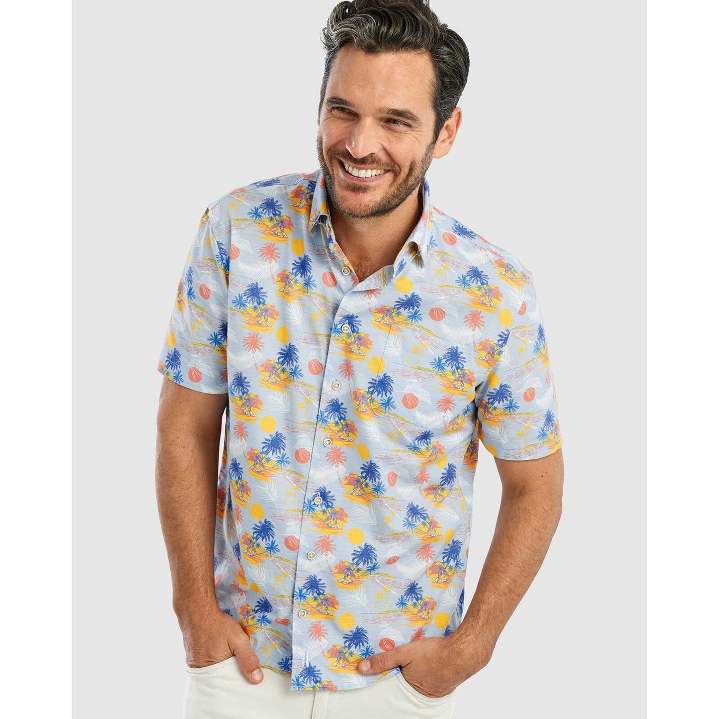 Johnnie-O Franklin Hangin' Out Button Up Shirt