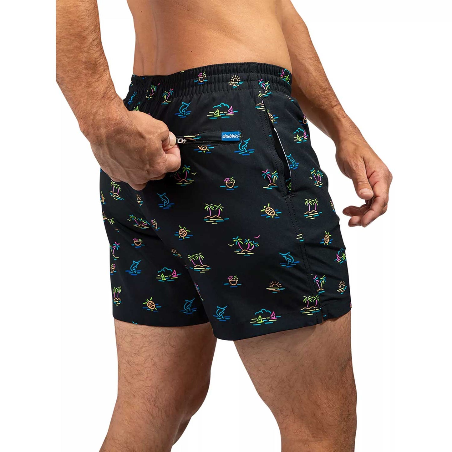 Chubbies The Beaches Classic Swim Trunk 5.5" Stretch