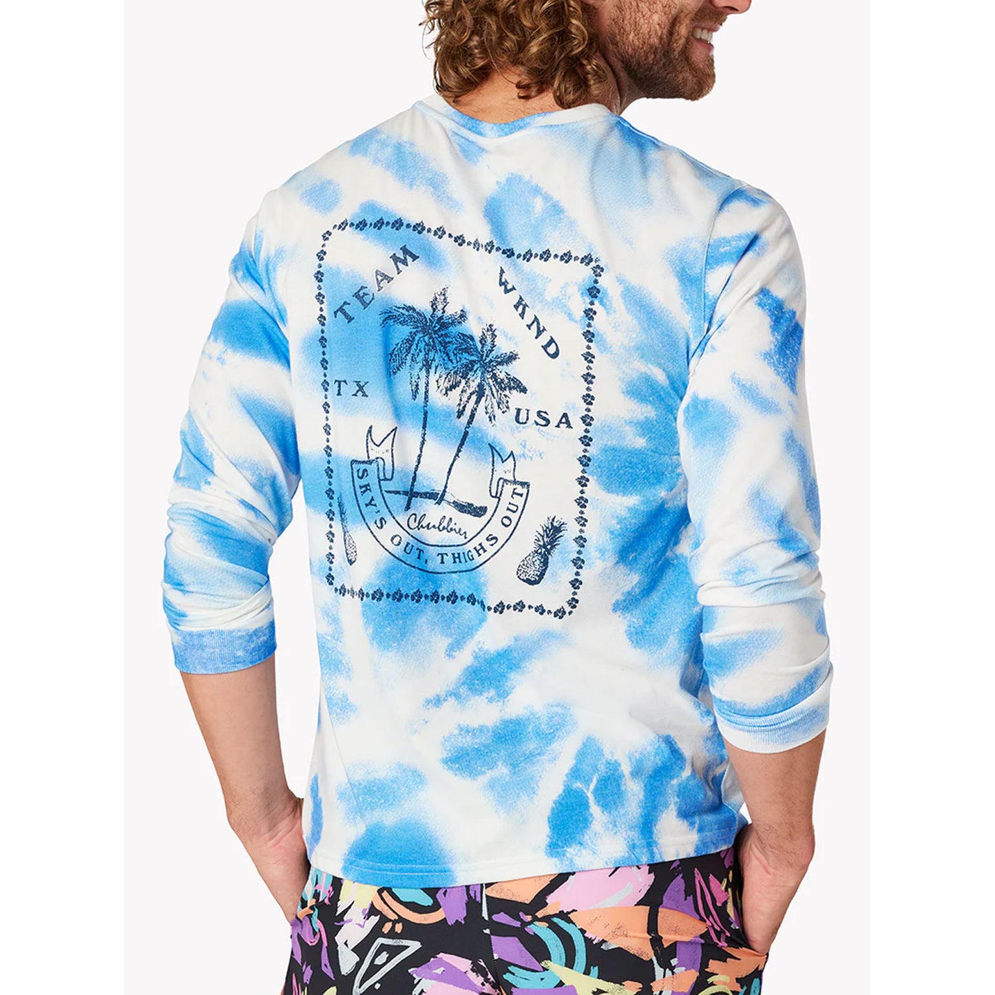 Chubbies The Wave Pool Pocket Longsleeve T-Shirt
