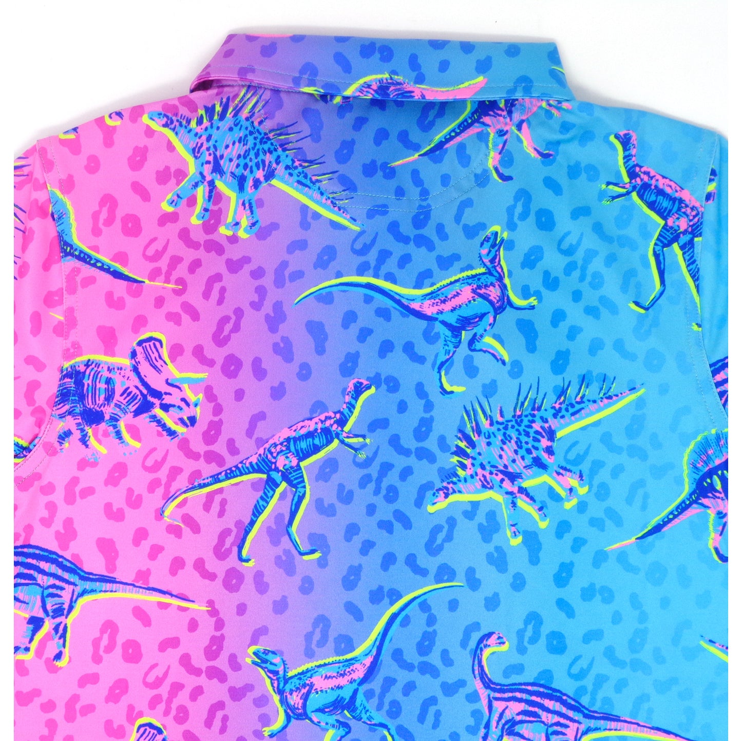 Chubbies Lil Dino Delights Little Kids Performance Polo