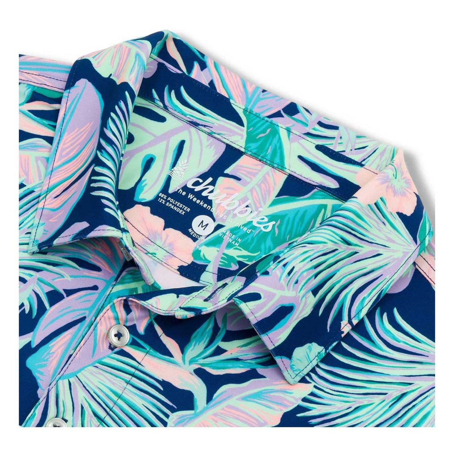 Chubbies The Night Fauna Men's Performance Polo Shirt