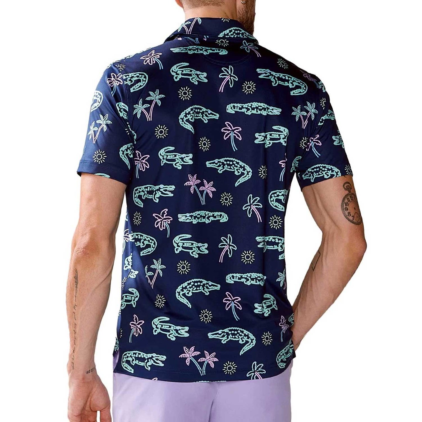 Chubbies The Neon Glade Men's Performance Polo Shirt