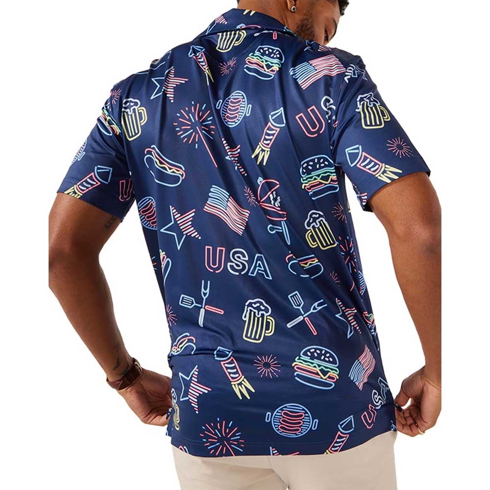 Chubbies The Patriotic Light Men's Performance Polo 2.0
