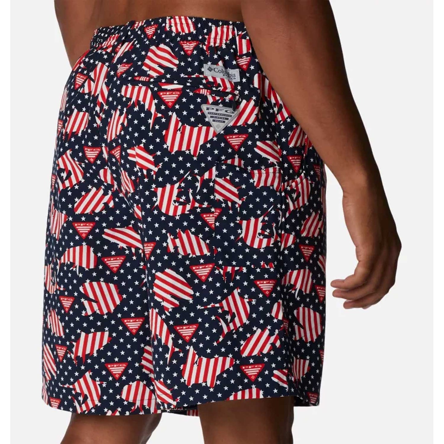 Columbia Sportswear Super Backcast Water Short 8" - Collegiate Navy PFG Proud