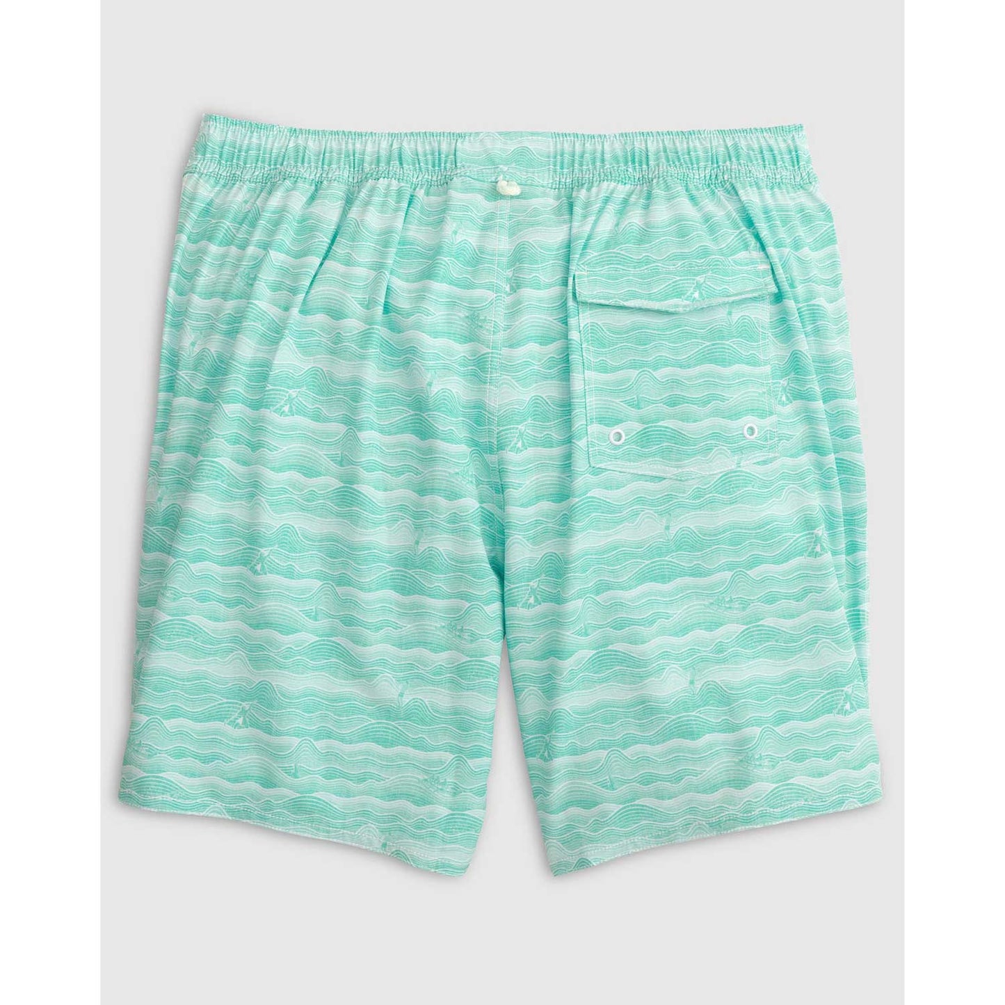 Johnnie-O Half Elastic 7" Surf Men's Swim Shorts - Samoa