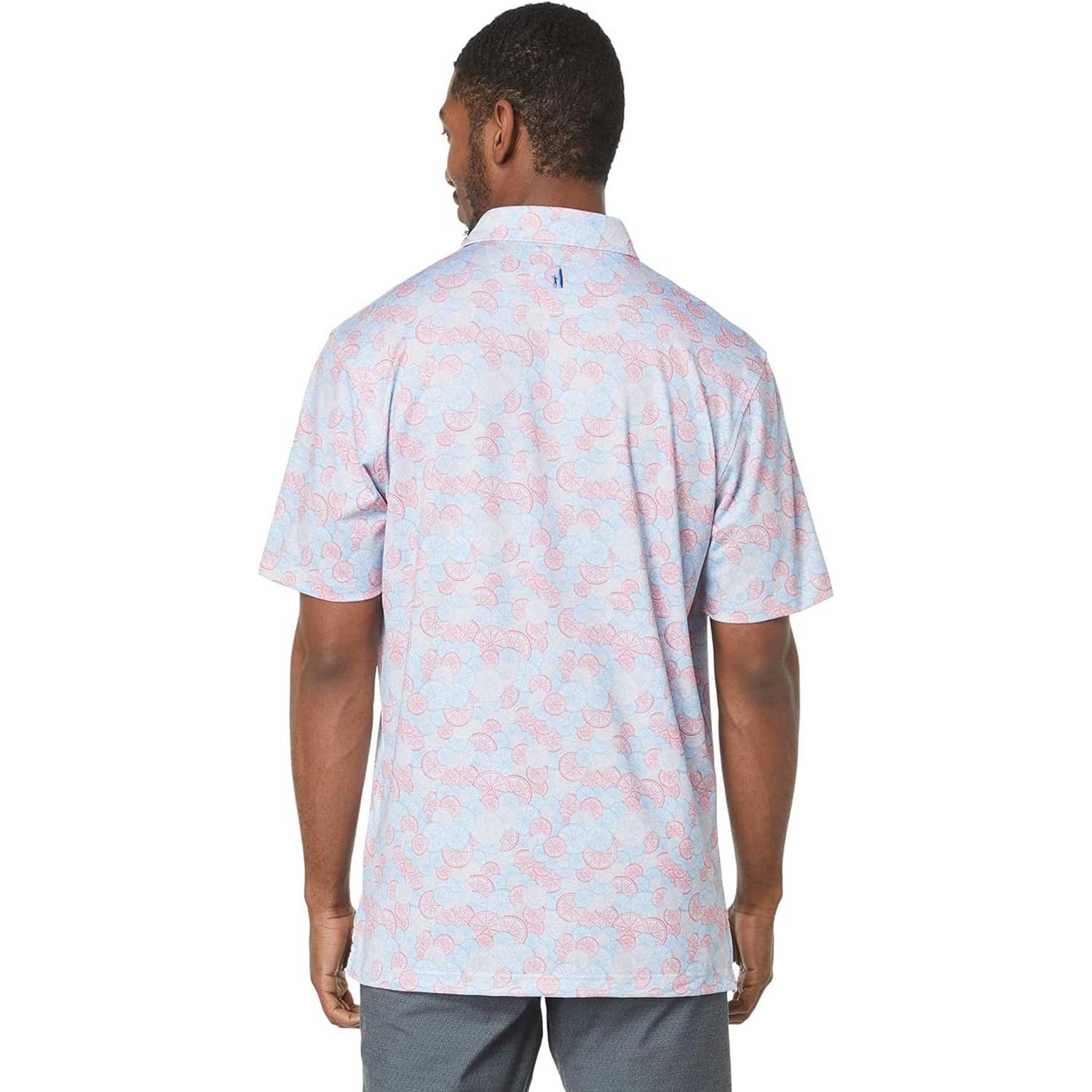 Johnnie-O The Citrus Performance Golf Polo Seal