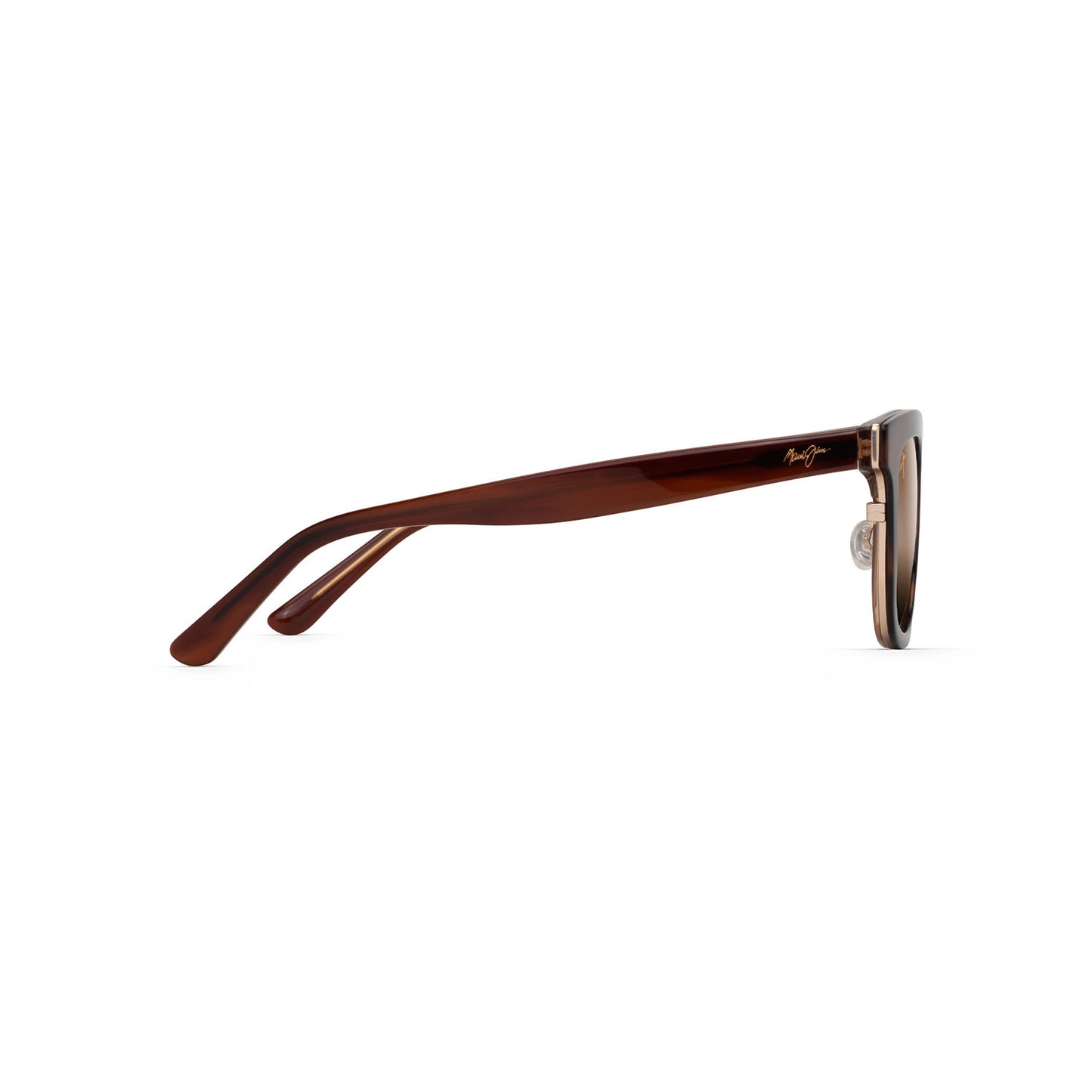 Maui Jim Sunglasses Relaxation Mode - Tortoise W/Ivory Int Frame w\ Bronze Lens