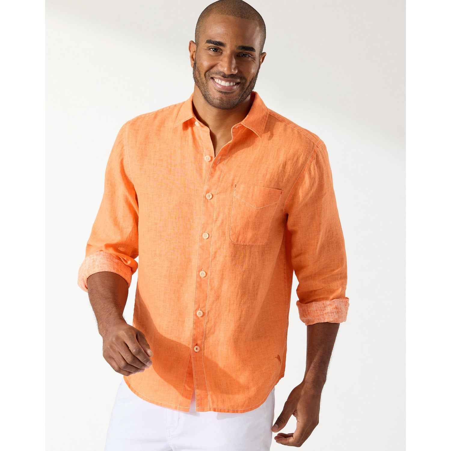 Tommy Bahama Sea Glass Breezer Linen Shirt Long Sleeve - Tr310622 BeachToBlvd Tommy Bahama Sea Glass Breezer Linen Shirt Long Sleeve - Tr310622 BeachToBlvd