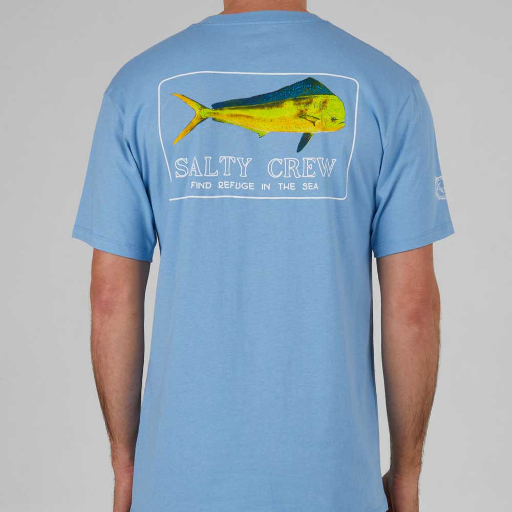 Salty Crew Golden Mahi Short Sleeve T-Shirt - Marine Blue