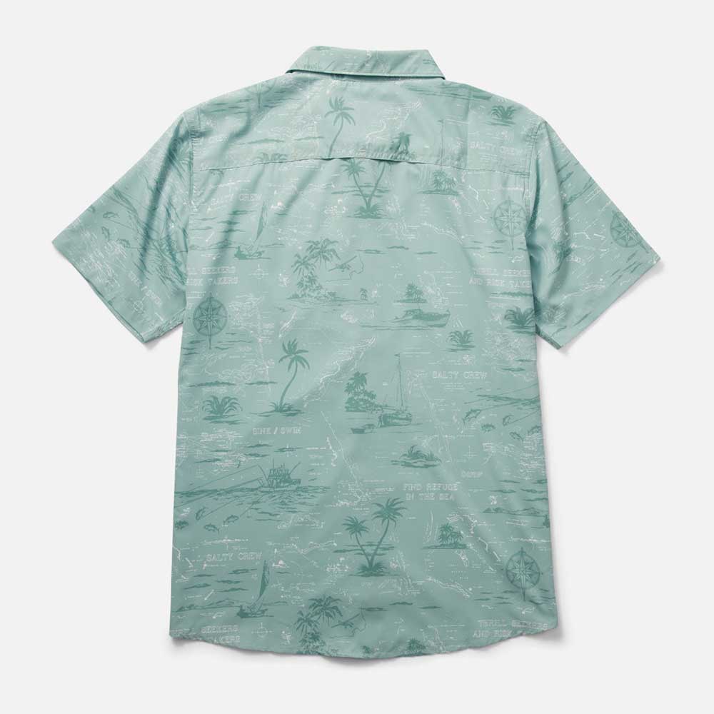 Salty Crew Seafarer Short Sleeve Men's Tech Woven Shirt