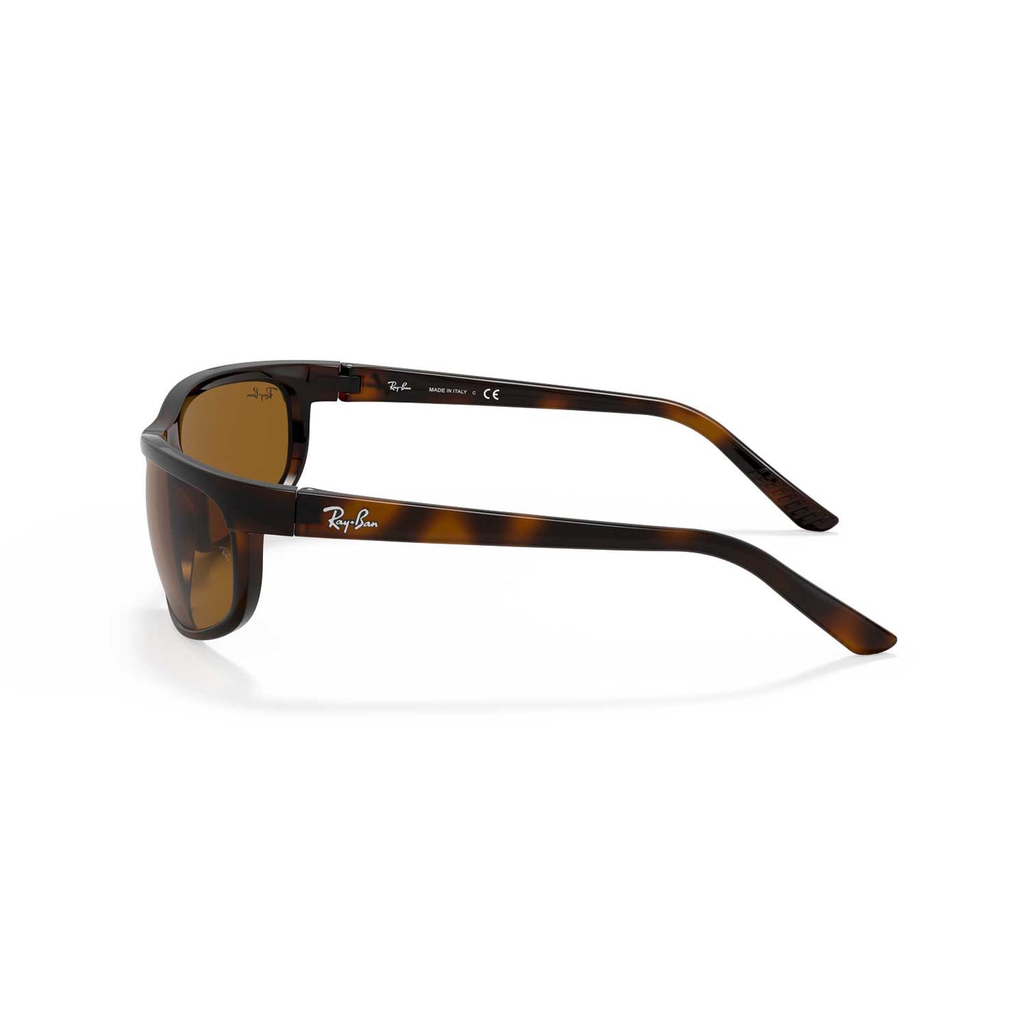 Ray-Ban Predator 2 Sunglasses - Polished Dark Havana Frame - Brown Lenses
