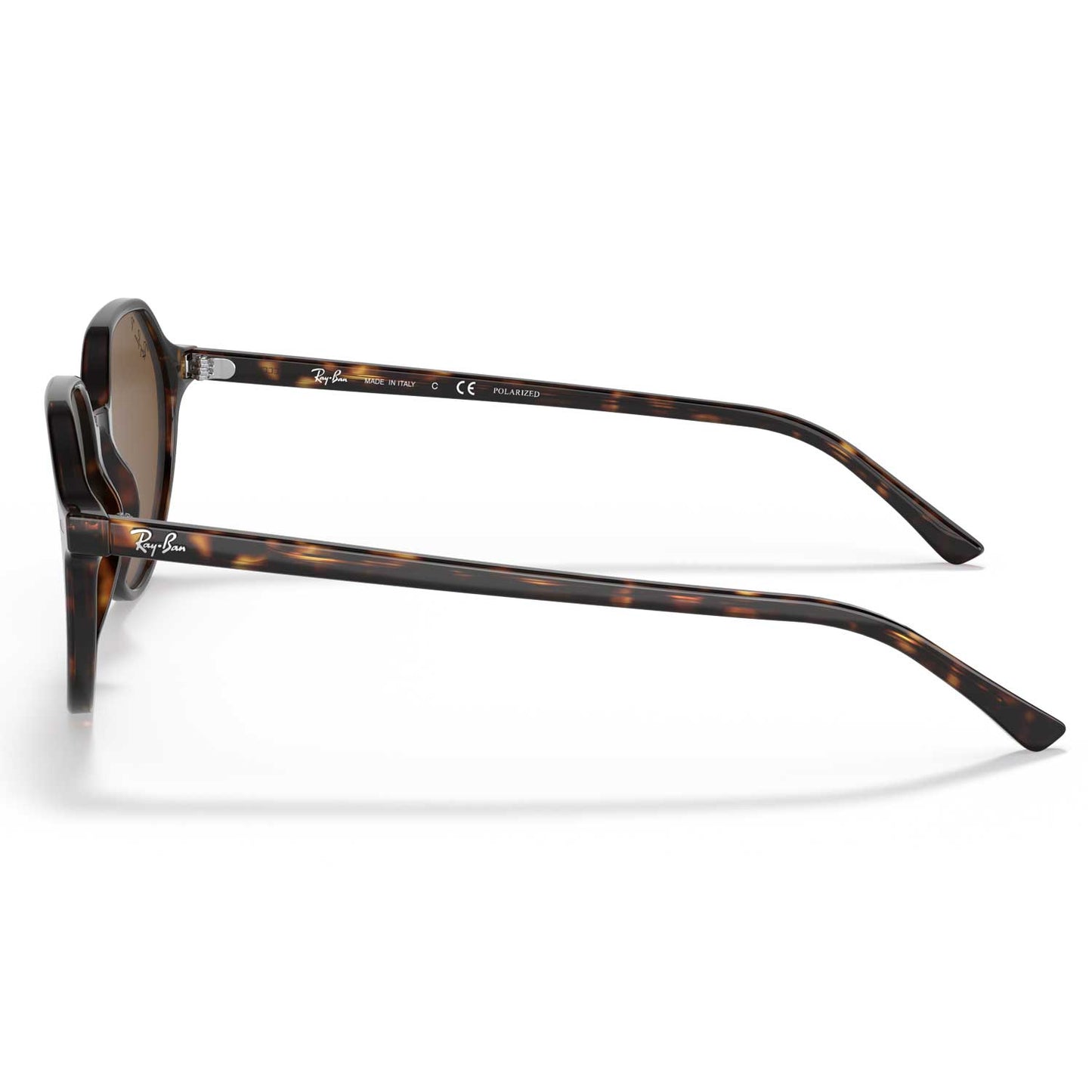 Ray-Ban 0RB2195 Thalia Polarized Sunglasses - Havana Frame \ B-15 Brown Lens