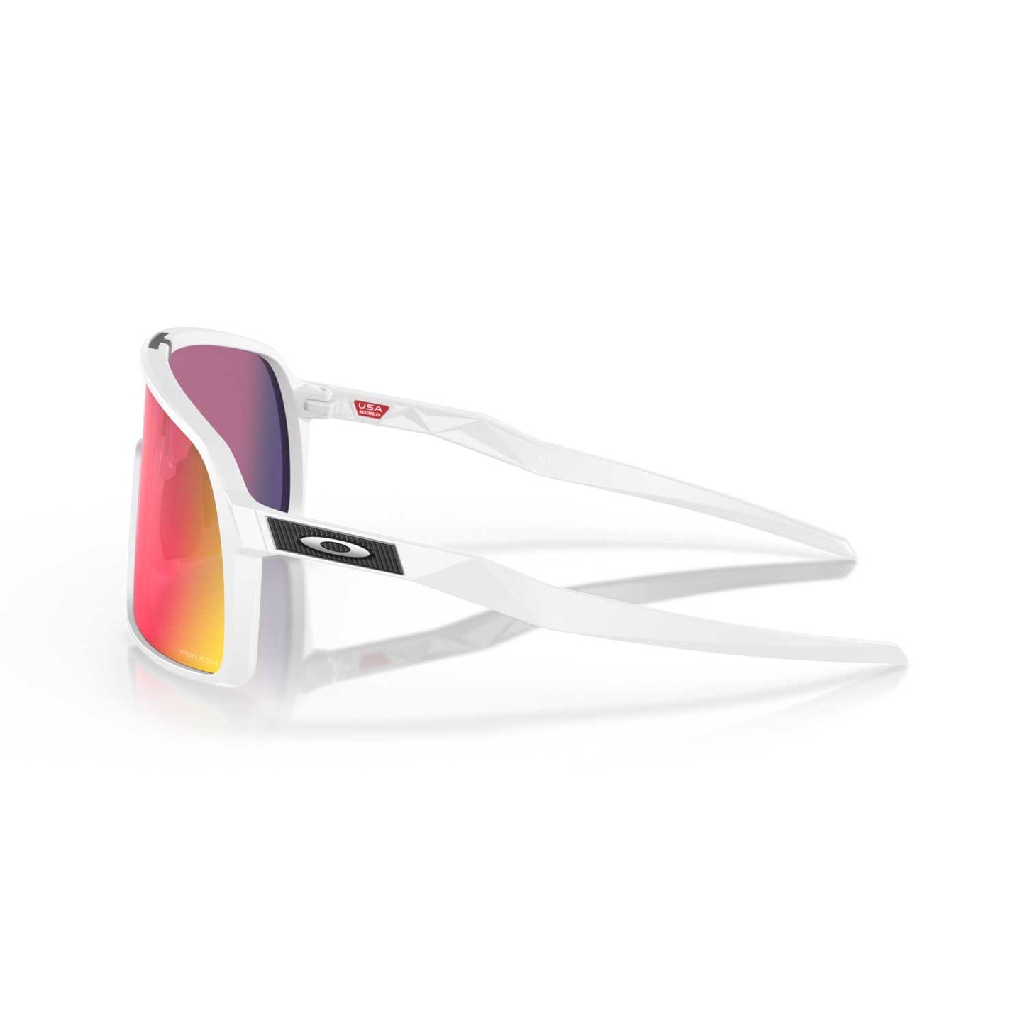 Oakley Sutro Sunglasses - Matte White Frame With Prizm Road Lenses