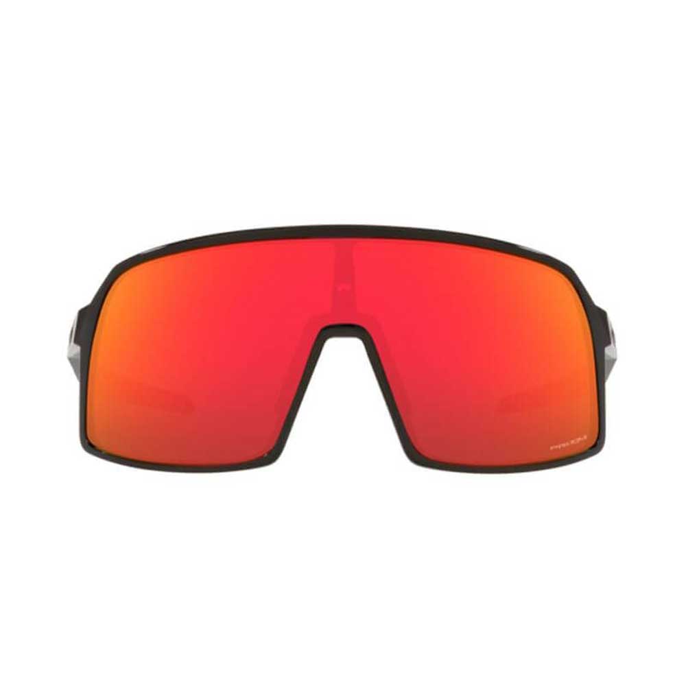 Oakley Sutro S Polished Sunglasses Black Frame / Ruby Prizm Lens