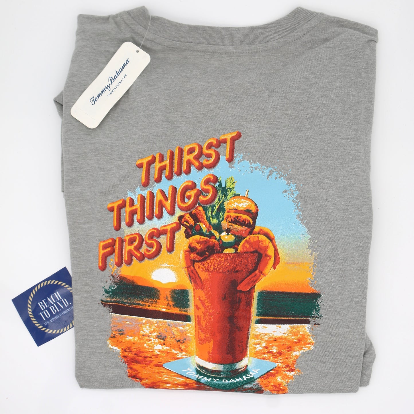 Tommy Bahama Thirst Things First Graphic Pocket T-Shirt