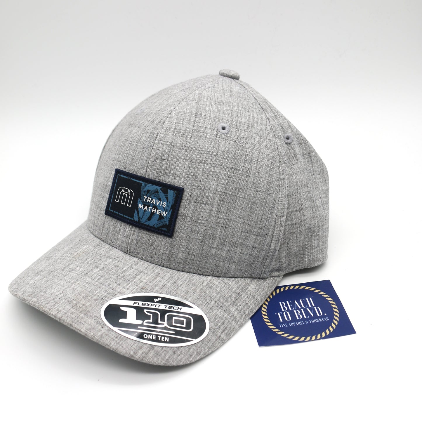 Travis Mathew Hand Over Grey Heather Snapback Hat