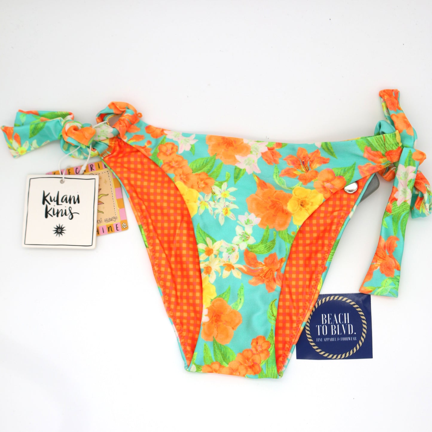 Kulani Kinis Cheeky Bow Tie Side Bikini Bottom- Sunkissed Soul