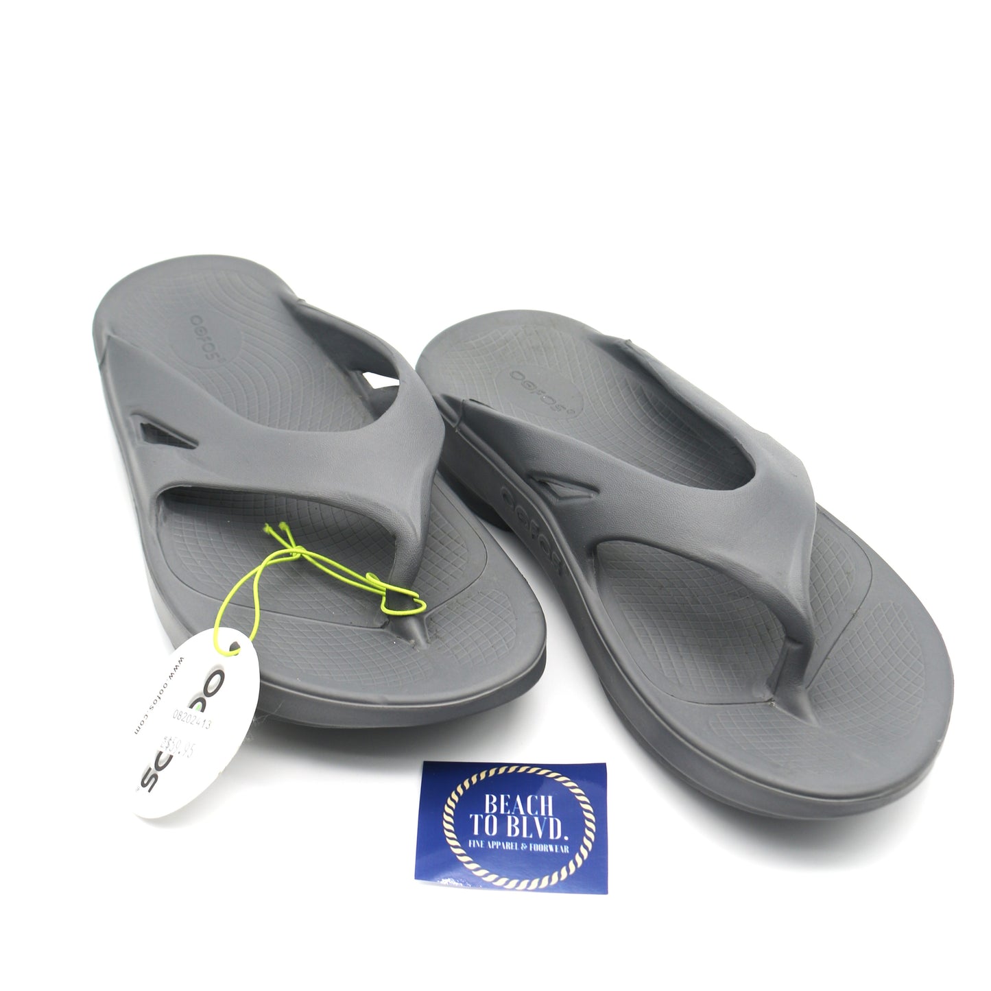 Oofos Unisex Original Sandal Thong for Sports Recovery - BeachToBlvd