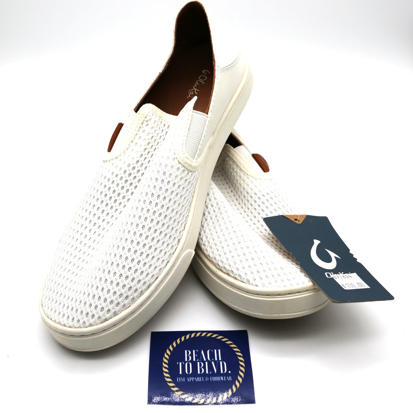 Olukai Pehuea Women's Sneakers - Bright White