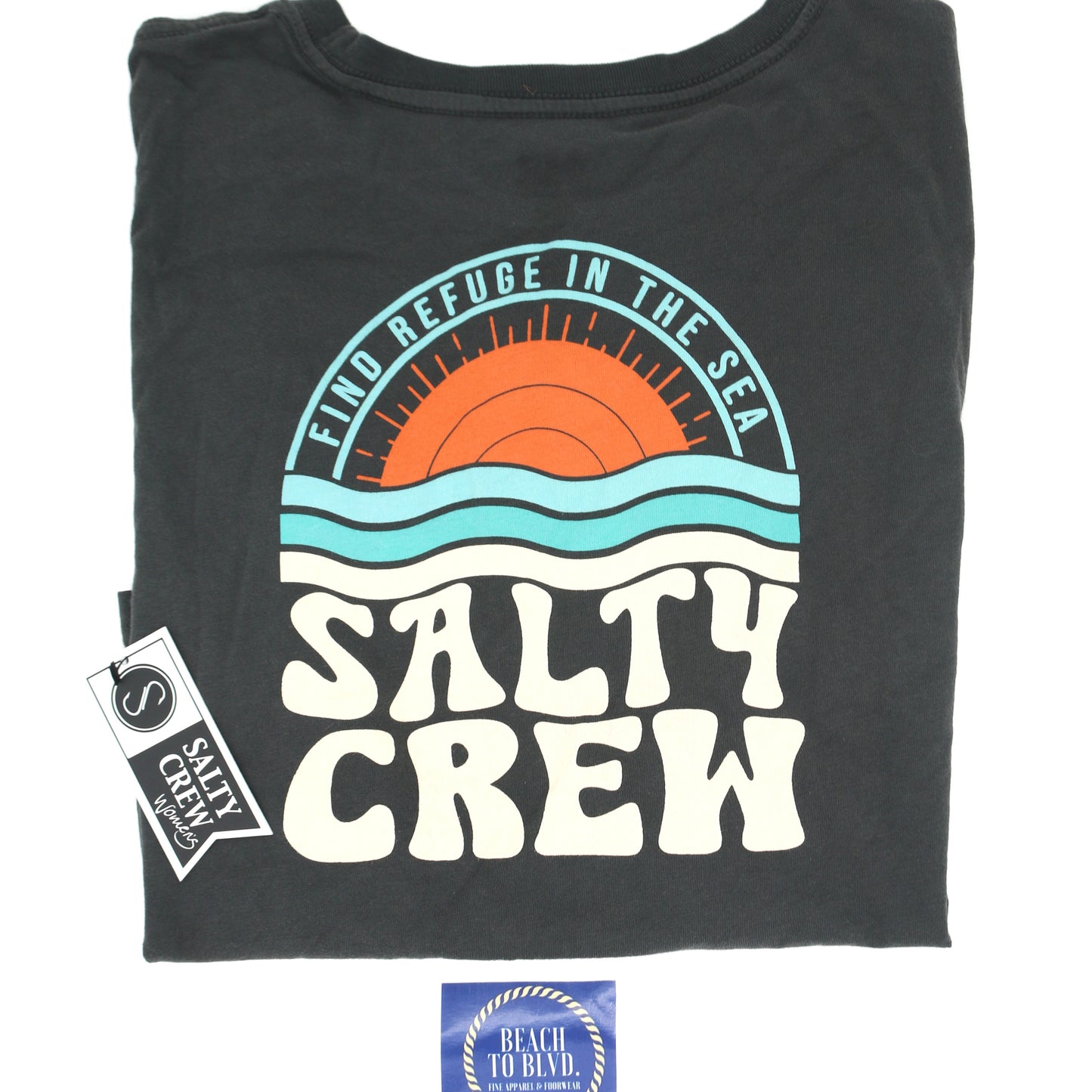 Salty Crew Sundown Women's Short Sleeve Crop T-Shirt