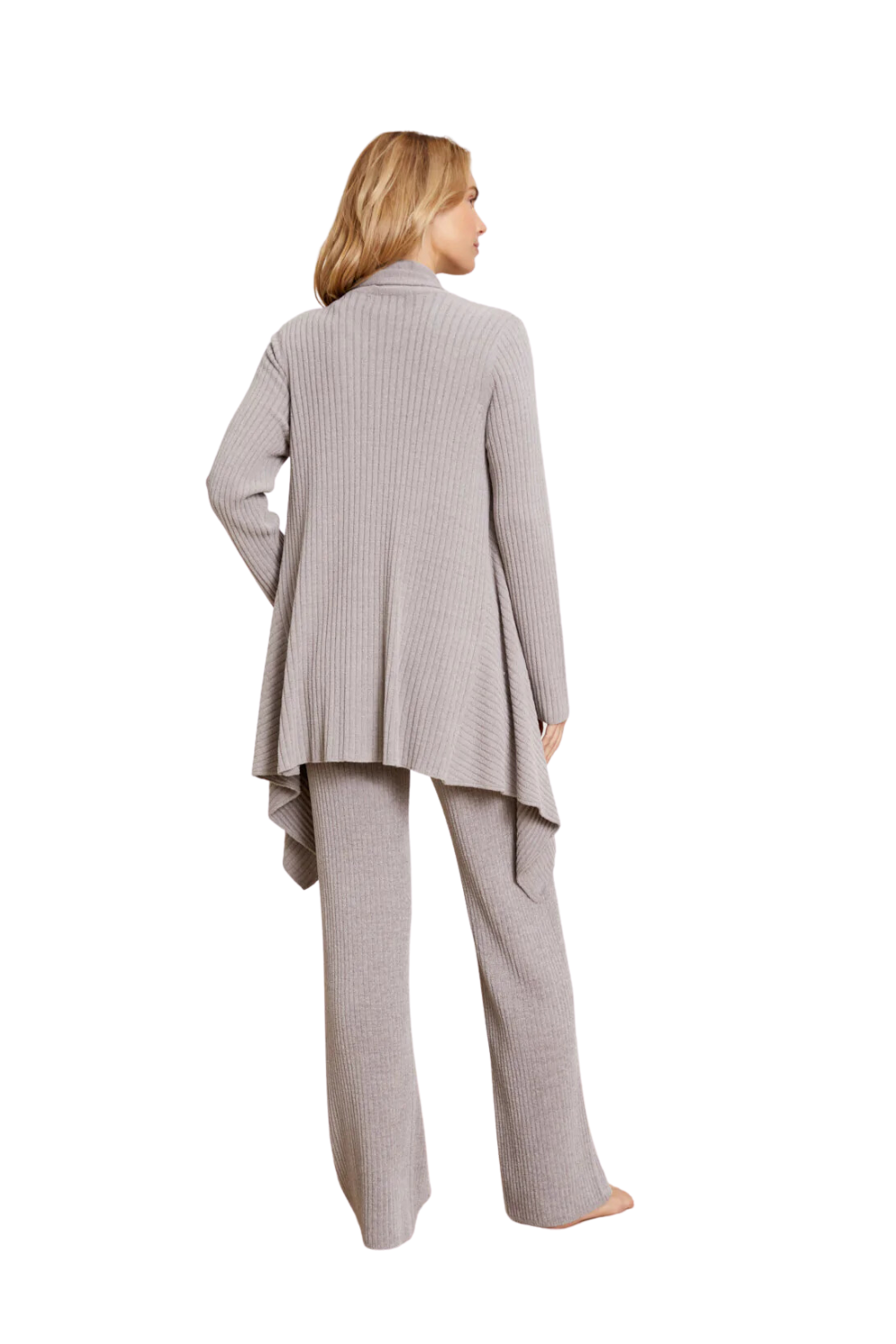 Barefoot Dreams CozyChic Ultra Lite Draped Shawl Collar Cardigan
