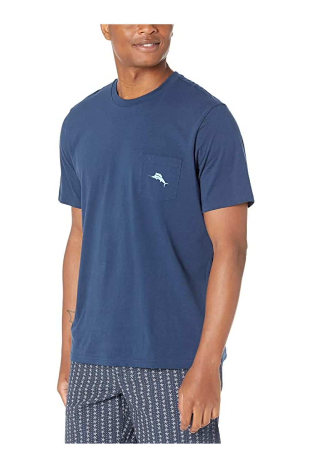 Tommy Bahama Bump And Rum Pocket Tee Shirt