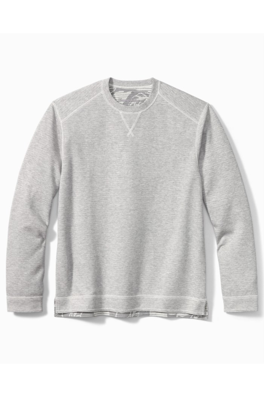 Tommy Bahama Costa Flora Men's Long-sleeve Reversible Crewneck Sweatshirt