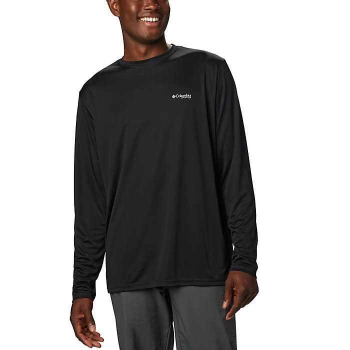 Columbia Sportswear Men's PFG Terminal Tackle Fish Flag Long Sleeve Fishing Shirt
