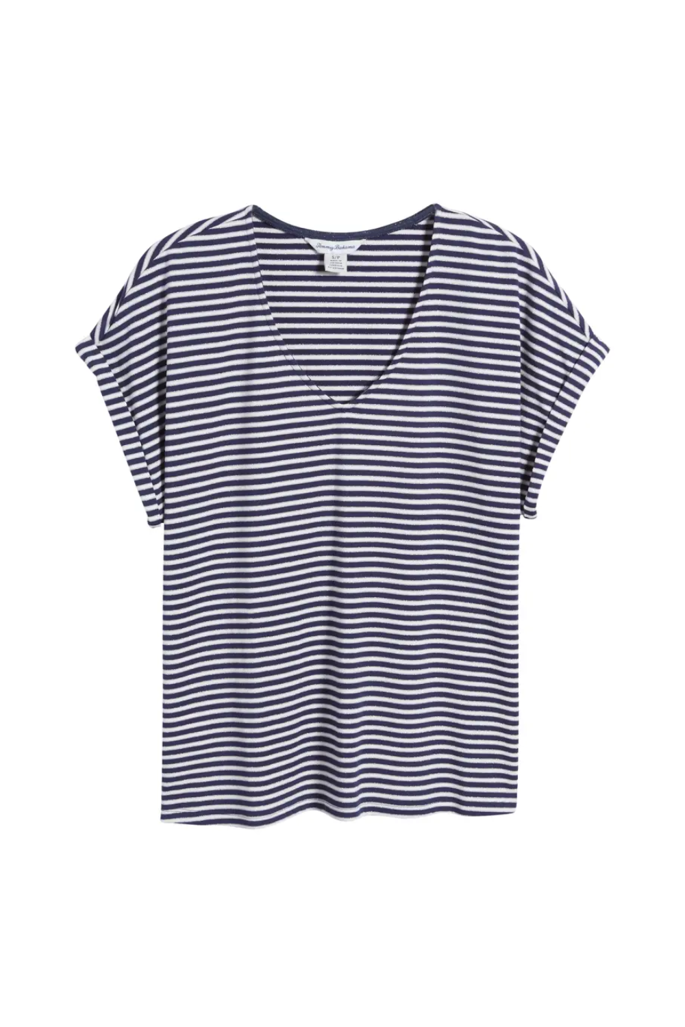 Tommy Bahama Kauai Stripe V-Neck Women's T-Shirt - SW221322