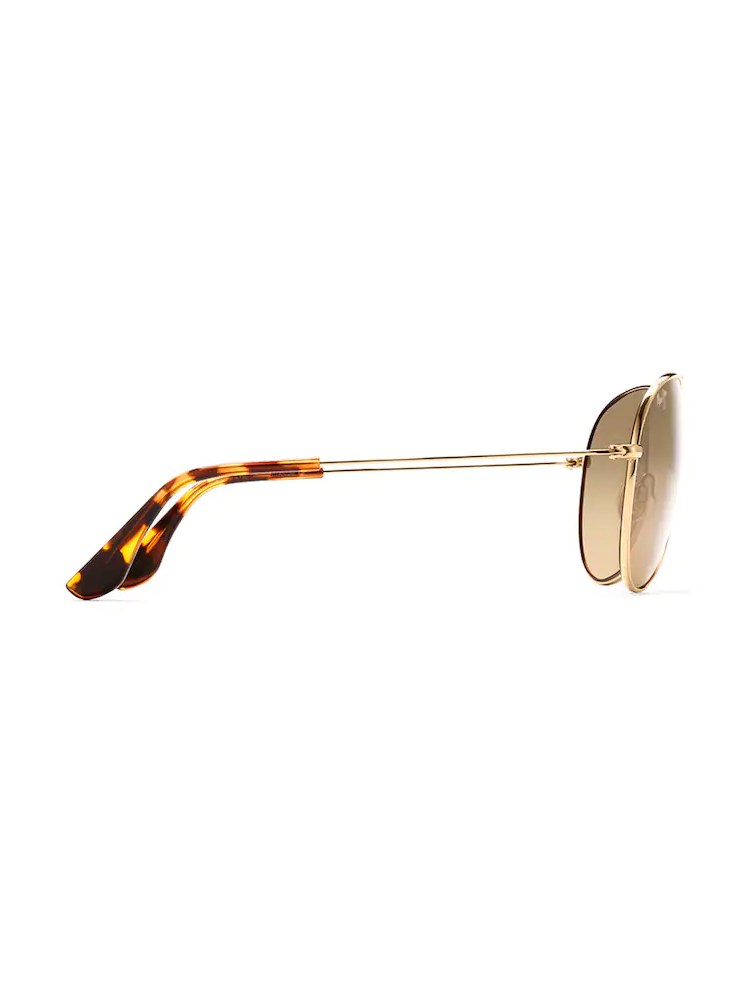 Maui Jim Sunglasses Mavericks - Gold Frame w\ Bronze Lens