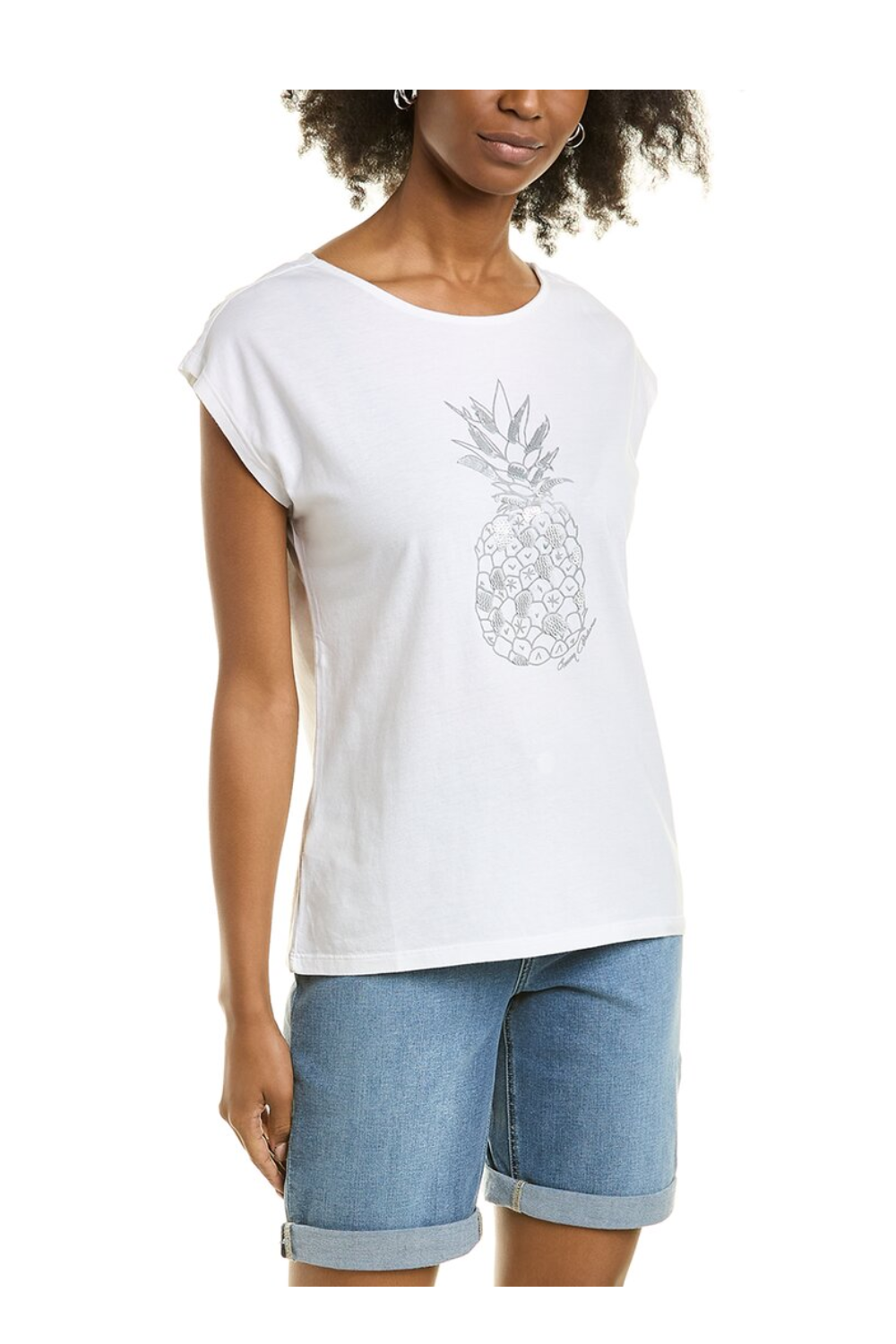 Tommy Bahama Seaport Pineapple Embell Tee - SW221534