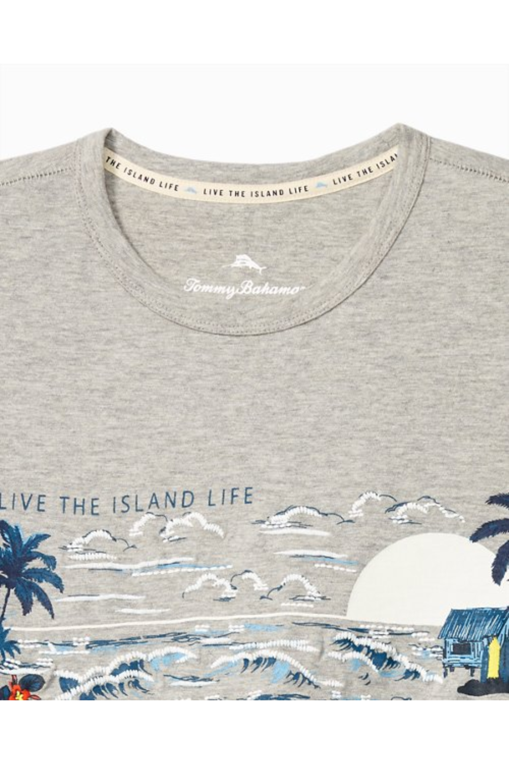 Tommy Bahama Surf Shack Scenic Lux Tee Long Sleeve