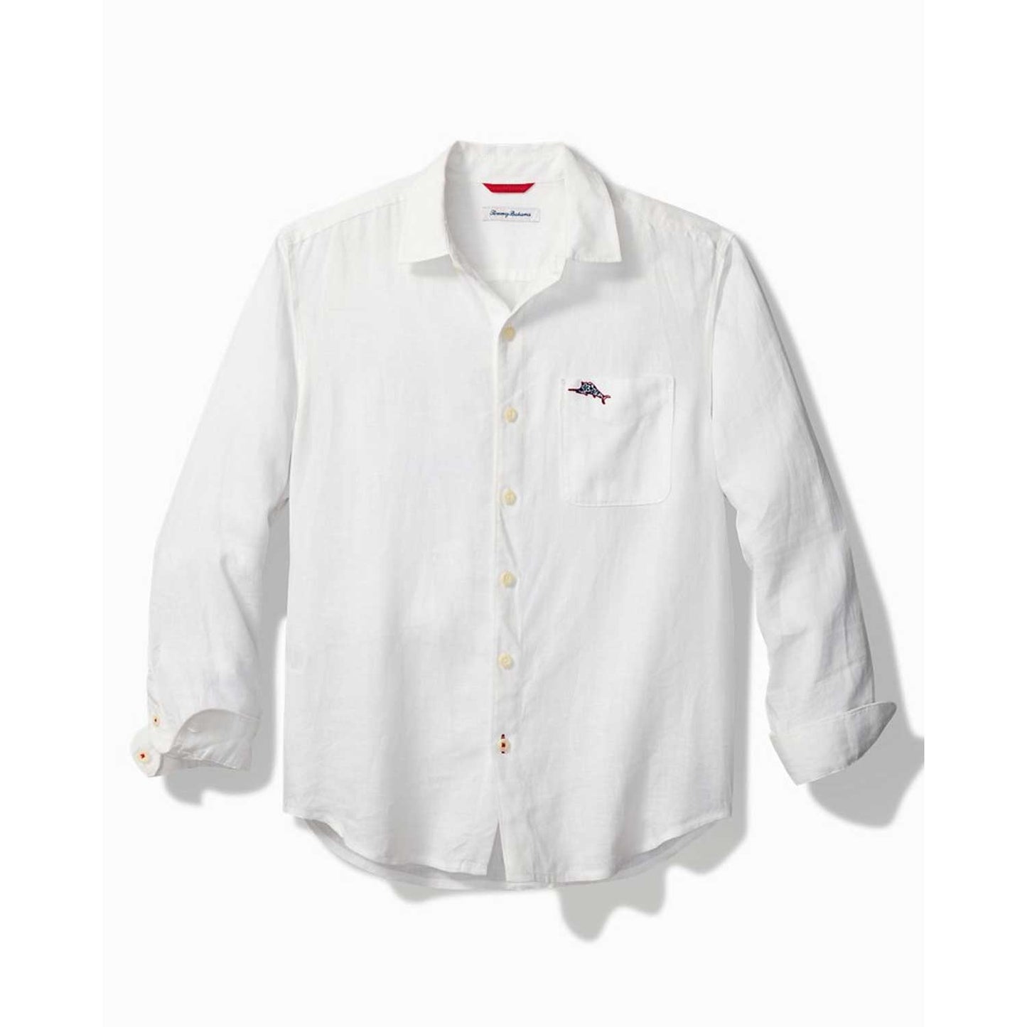 Tommy Bahama  Marlin and Stripes Linen Long-Sleeve Shirt