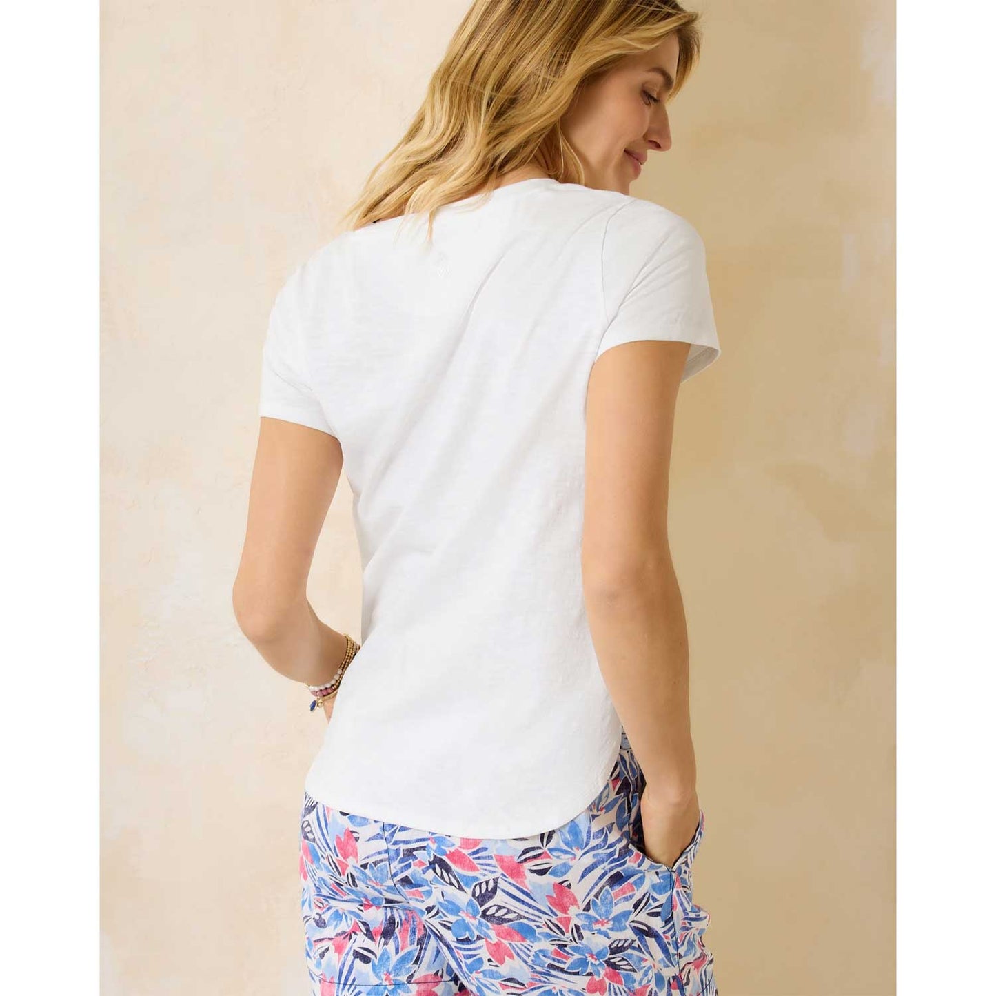 Tommy Bahama Americana Pineapple Lux T-Shirt - White