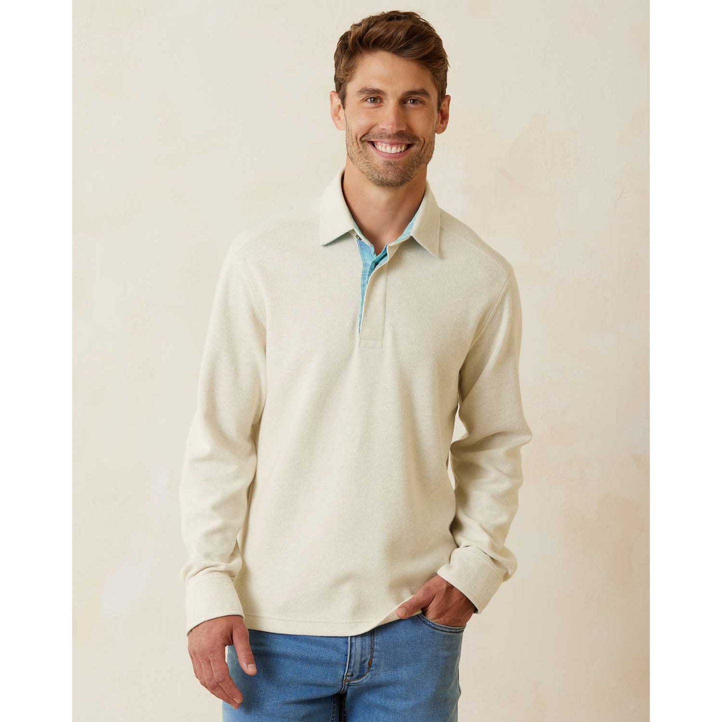 Tommy Bahama Montserrat Sweatshirt Polo - Long Sleeve