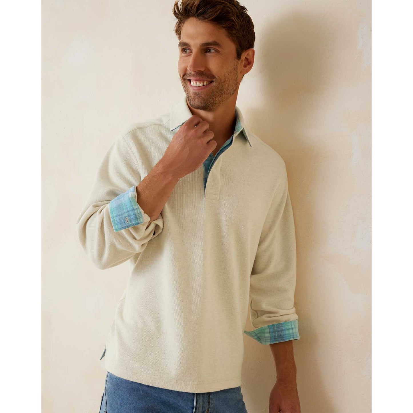 Tommy Bahama Montserrat Sweatshirt Polo - Long Sleeve