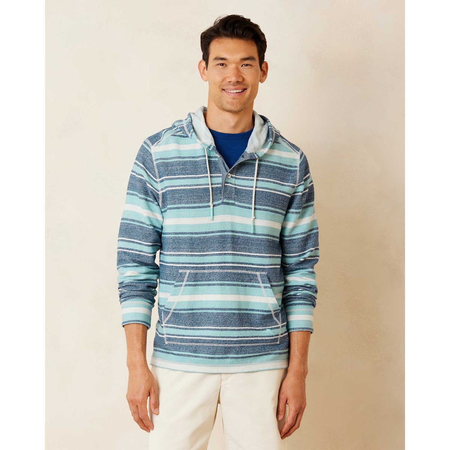 Tommy Bahama Blue Horizon Baja Hoodie - Bering Blue