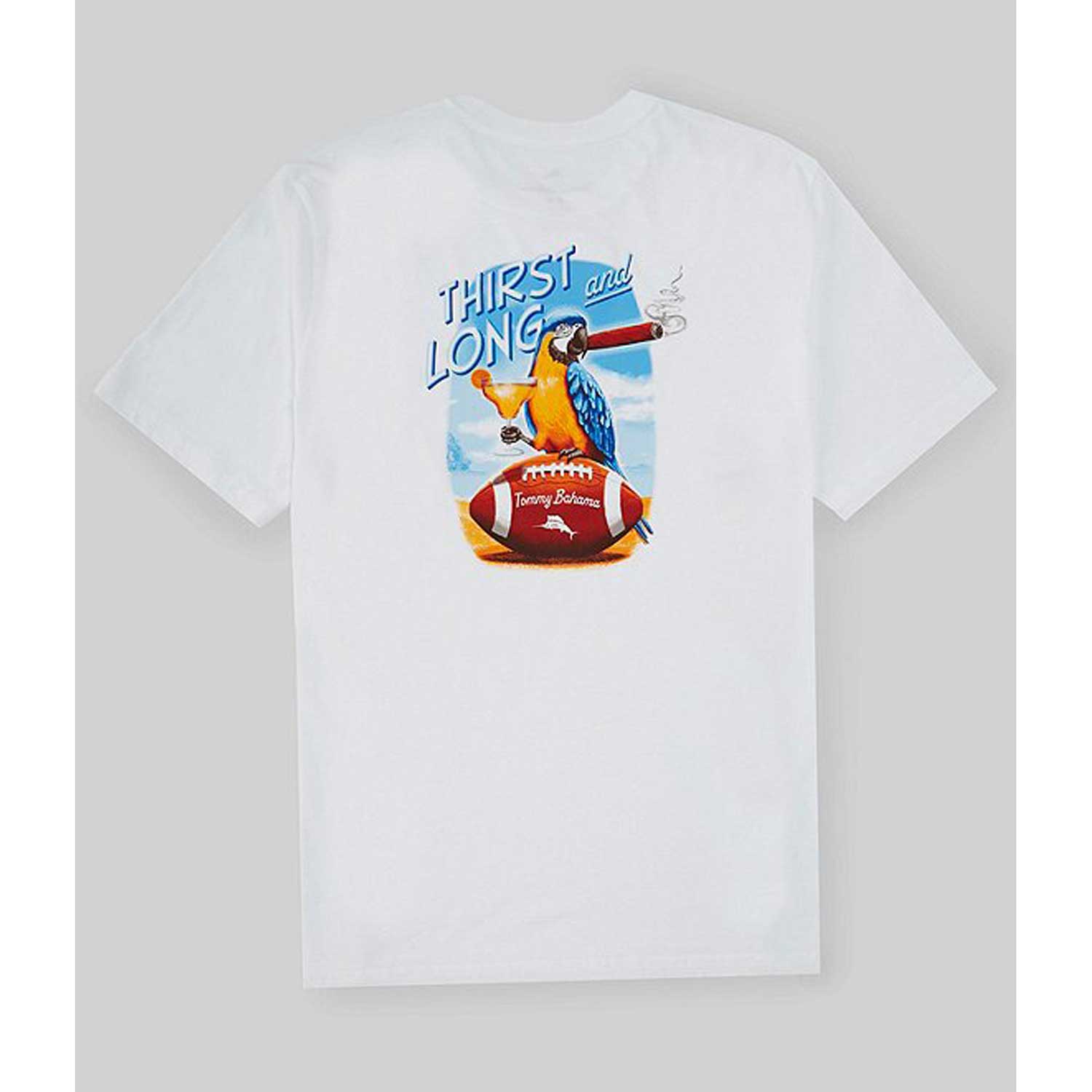 Tommy Bahama Thirst and Long T-Shirt - White - BeachToBlvd